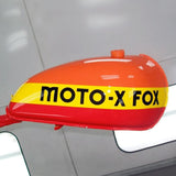 Moto-X Fox Tank Decal Set - 11.5"