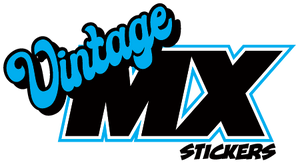 2! VMX Yoko Moto X Fox stickers Vintage RM YZ KX CR 125 250 360 400 500 MX  WORKS