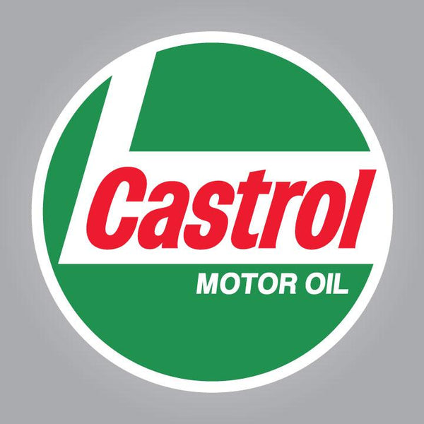 Castrol Motor Oil Decal - 3.5"