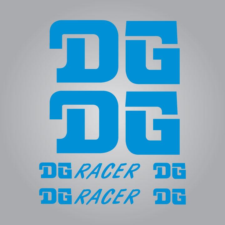 Rh Deggaser Sticker DG Racer Decal Sheet – Vintage Motocross Stickers