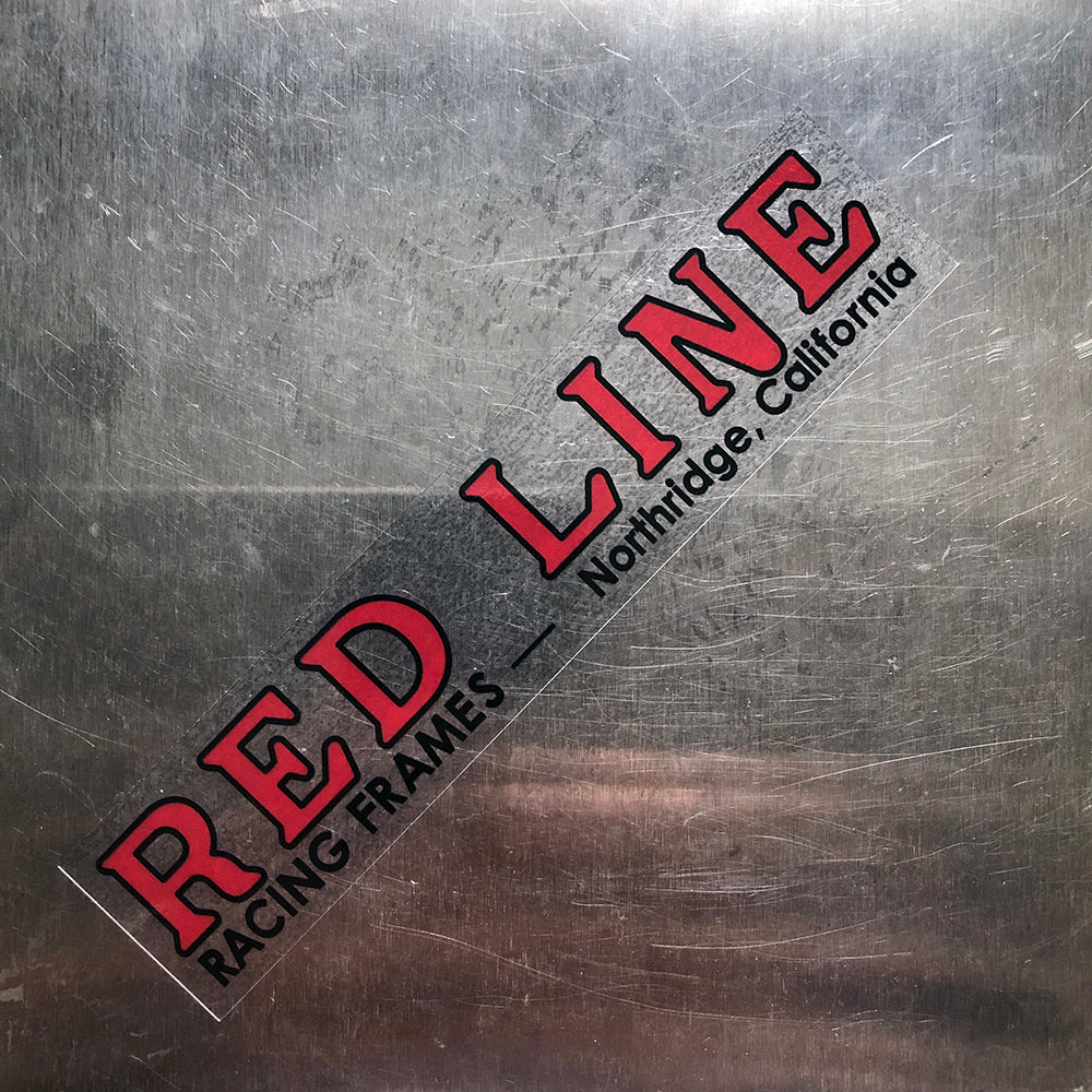 Red Line Racing Frames Swingarm Sticker Set – Vintage Motocross Stickers